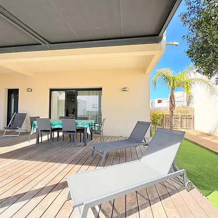 Villa Azura Prestige, A 1 Min & Piscine Le Barcarès