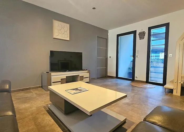 Villa Contemporaine Standing Proche Village Noel Le Barcarès