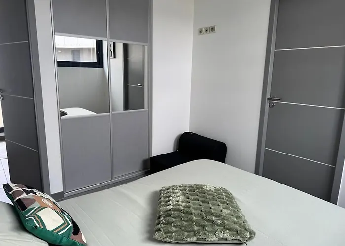 Contemporaine Standing Proche Village Noel
